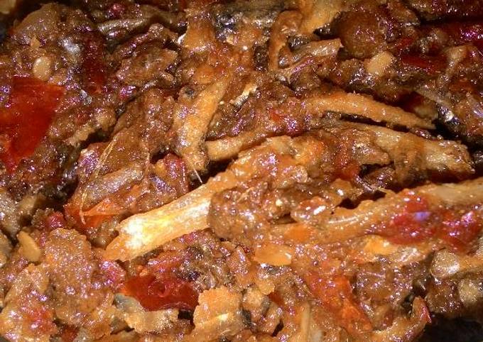 Cara Bikin Sambel Teri Gagal Diet Murah