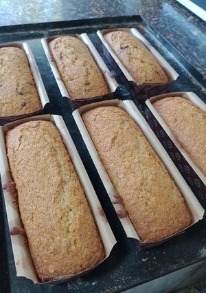 Una foto de Budín de Avena y banana 🍌