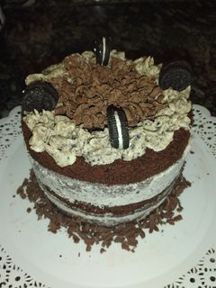 Una foto de Torta helada de oreo una💣😄🤩😍😋