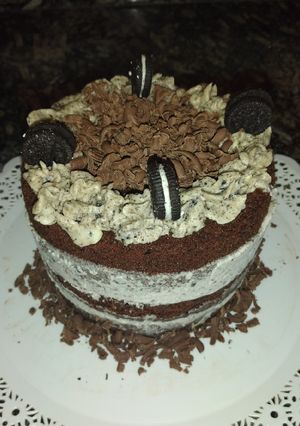 Una foto de Torta helada de oreo una💣😄🤩😍😋