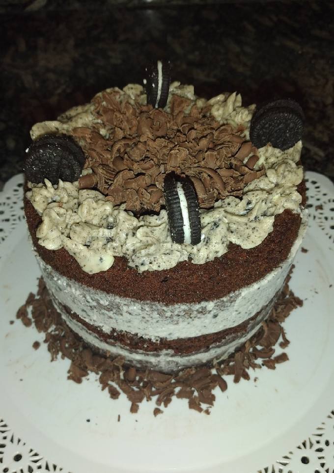 Una foto de Torta helada de oreo una💣😄🤩😍😋