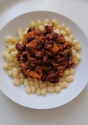 Une photo de Gnocchi sauce rouge