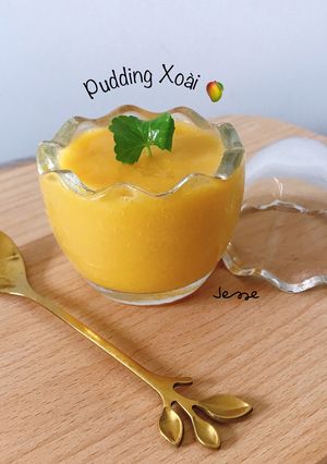 Hình của món Pudding Xoài Cho Bé.