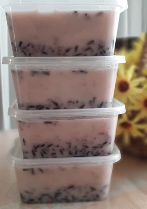 Foto resep Puding Tape Ketan Hitam