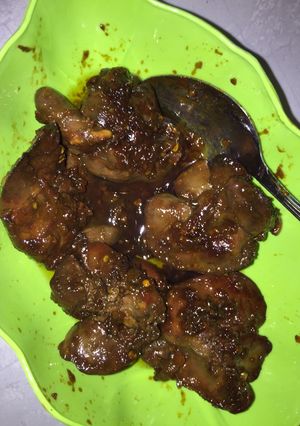 Foto resep Ati ayam bumbu simple