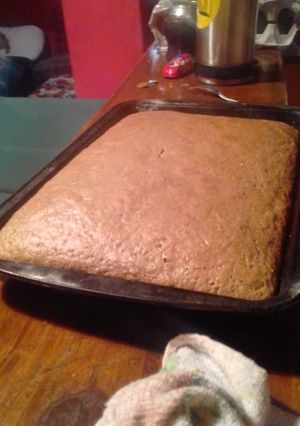 Una foto de Bizcochuelo de chocolate