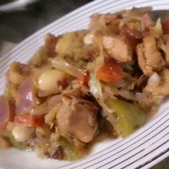 A picture of Nutty chicken.