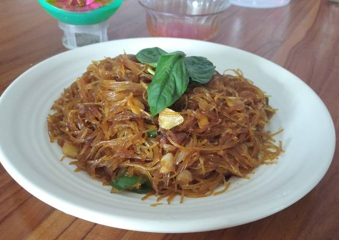 Resep Oseng soun/ tumis sohun Anti Gagal