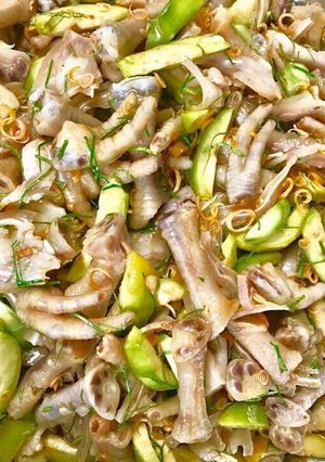 Hình của món Chân tai dầm cóc.