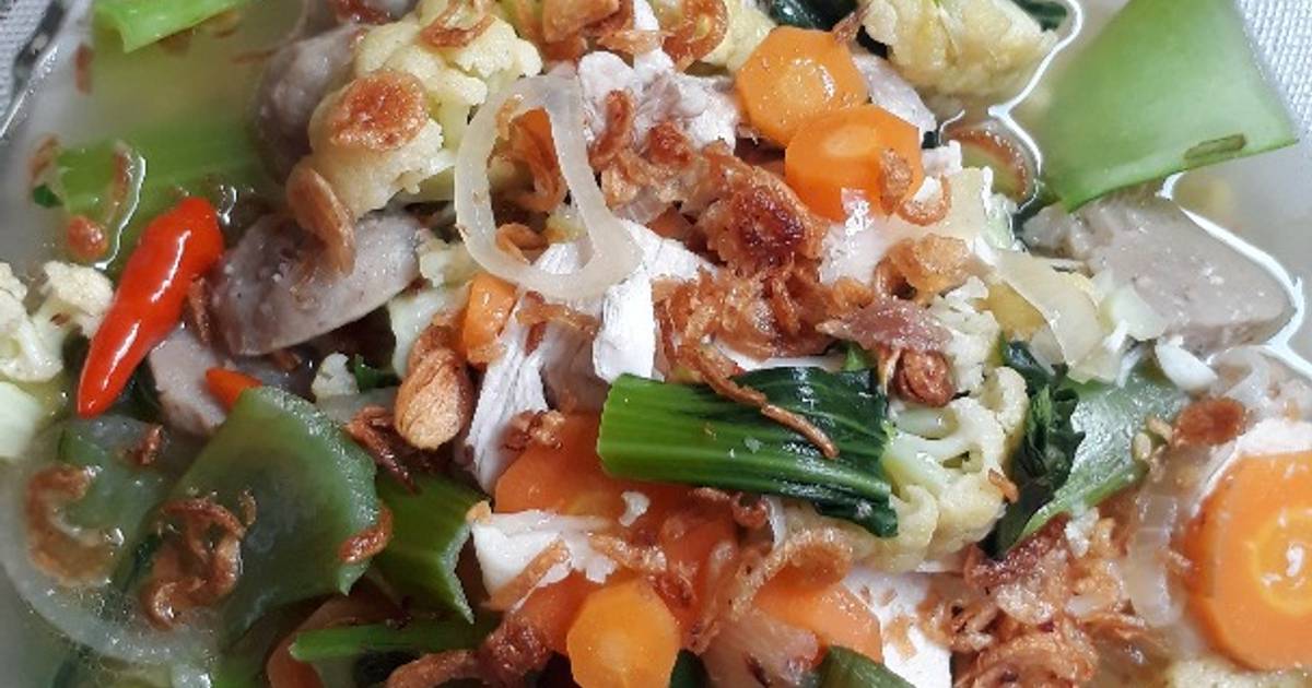 Resep Cap Cay Bakso Kuah Oleh Lilixs Food Cookpad