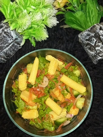 Easy Way Make Healthy Baby Corn Salad🥗 the Perfect Tasty