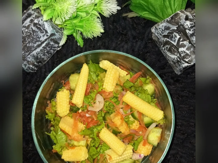 Easy Way Make Healthy Baby Corn Salad🥗 the Perfect Tasty