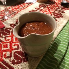 A picture of Cider and Red Onion Sauce.