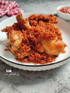 Foto resep Ayam Goreng Serundeng Kelapa