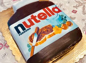 Foto di Torta barattolo di Nutella
