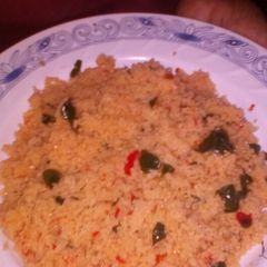 Jolof couscous A picture of Jolof couscous.