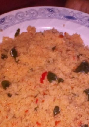 A picture of Jolof couscous.