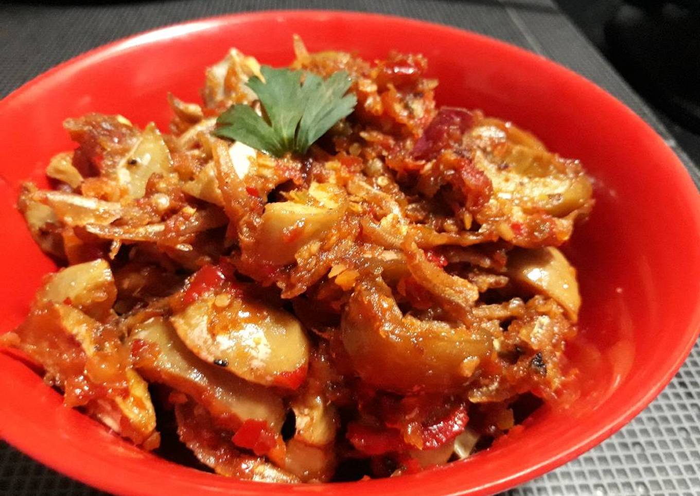 Jengkol Teri Balado simpel