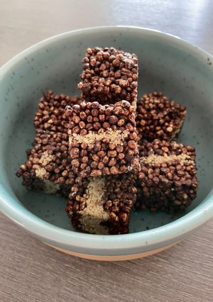 Una foto de Quinoa pop saludable