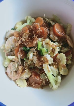 Foto resep Capcay udang