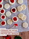 Cookies de leche condensada & Frutos del Bosque