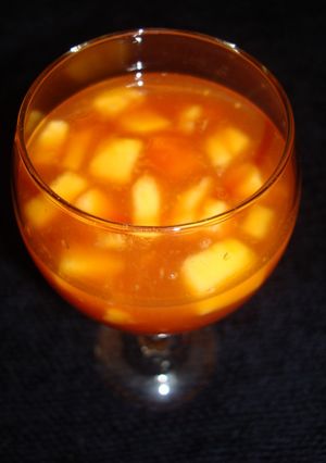 A picture of Peach and mango punch.