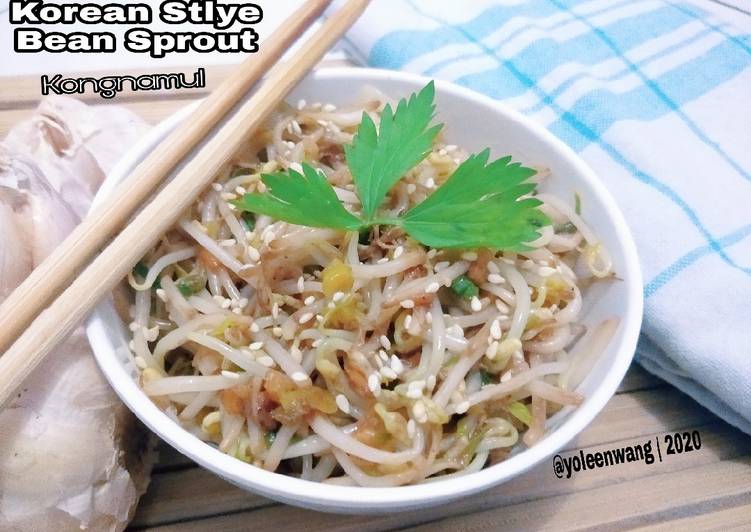 Korean Stlye Bean Sprout (Kongnamul)