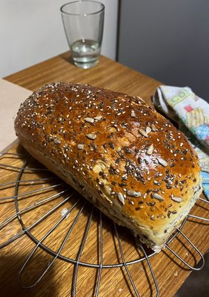 Una foto de Pan de Molde con semillas