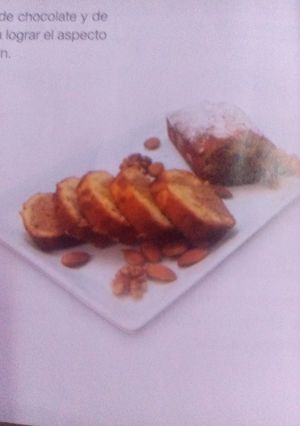 Una foto de Budín marmolado