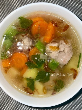 Langkah Gampang Membuat Resep Sup ayam yang Menggugah Selera Anti Ribet, Mantap Sekali