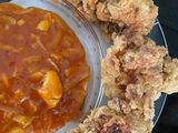 Kepiting soka goreng saus asam manis
