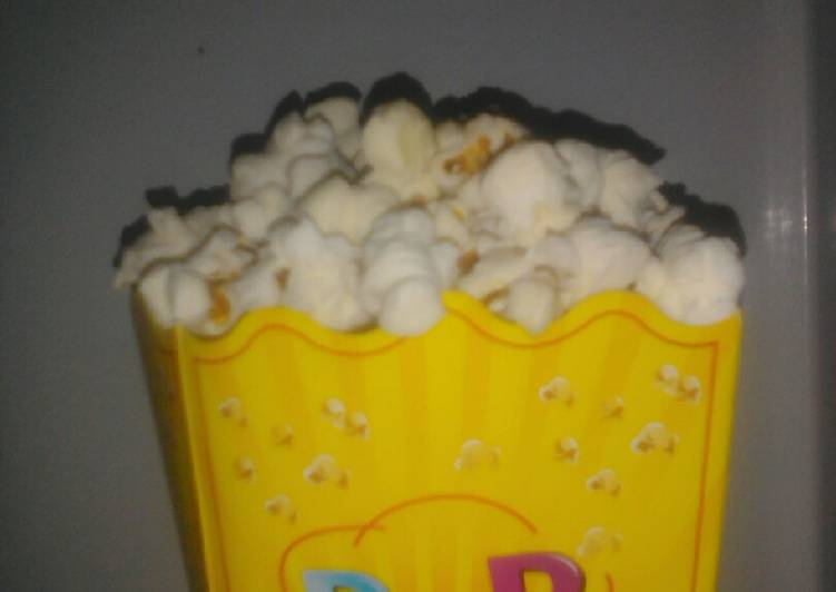 Yummy condense milked popcorn