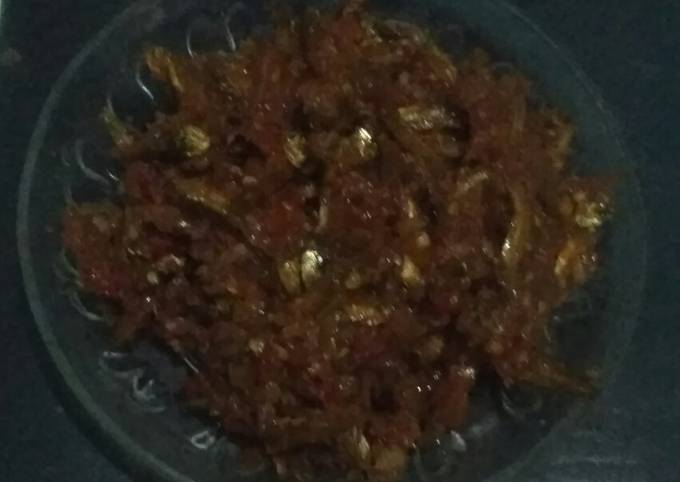 Sambal teri😋