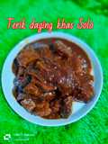 Terik daging khas Solo