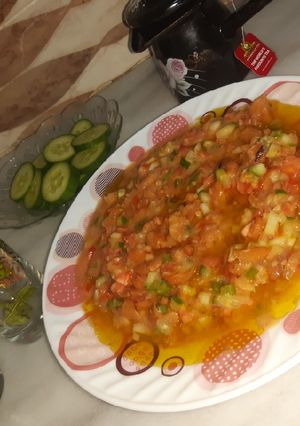 صورة لوصفة فول بزيت الزيتون ❤️