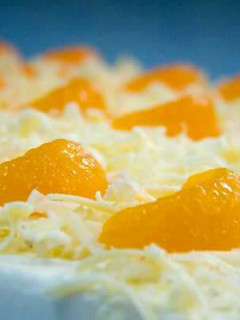 Foto resep Orange Cheese Cake (Bolu Jadul)