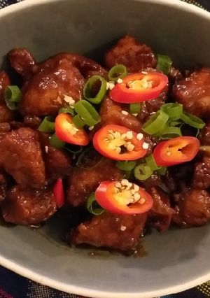 Foto resep Ayam Goreng Saus Hoisin