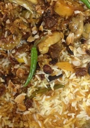 صورة لوصفة المندي بطريقتي