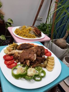 عکسی از دستور باقالی پلو با ماهیچه