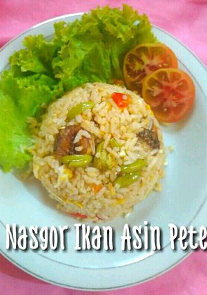 Foto resep Nasgor Ikan Asin Pete