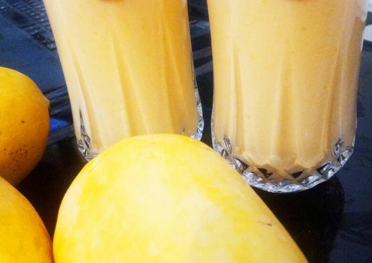 Steps to Make Favorite Mango juice