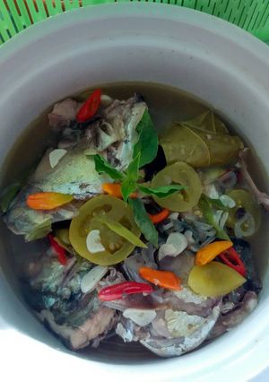 Foto resep Sop kepala ikan tomat ijo