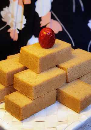 紅棗糯米金磚蛋糕 的食譜成品照片