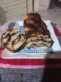 Babka de chocolate y nueces