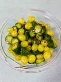 Pickled Cucumber and grape salad