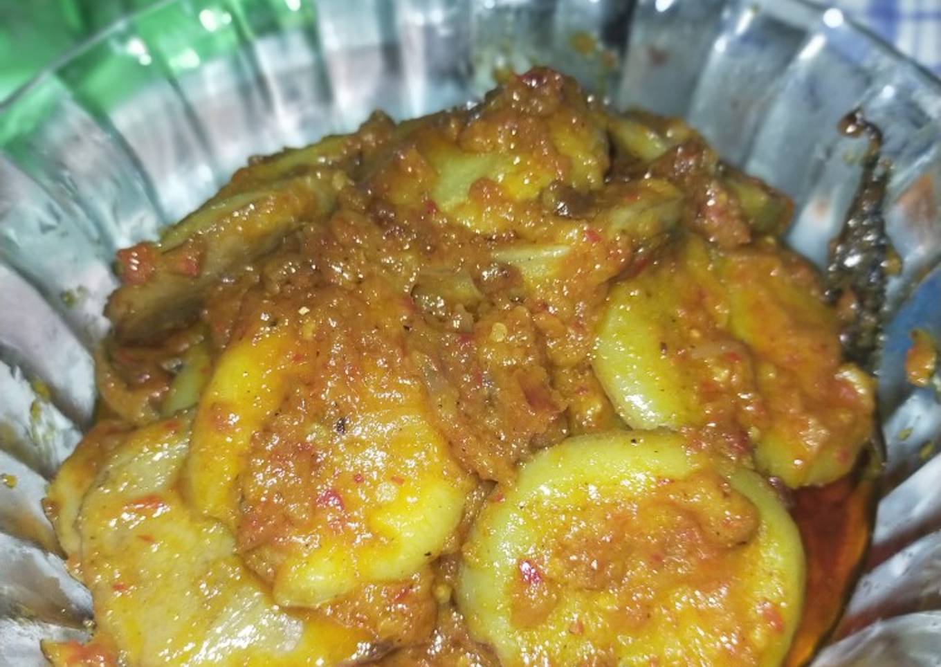 Rendang jengkol simple