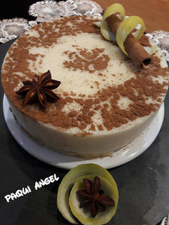 Una foto de Tarta de arroz con leche