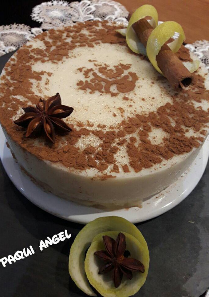 Una foto de Tarta de arroz con leche