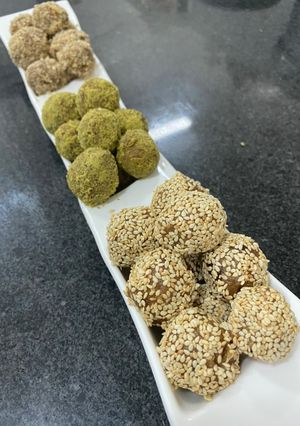 صورة لوصفة تمريه (كرات التمر)