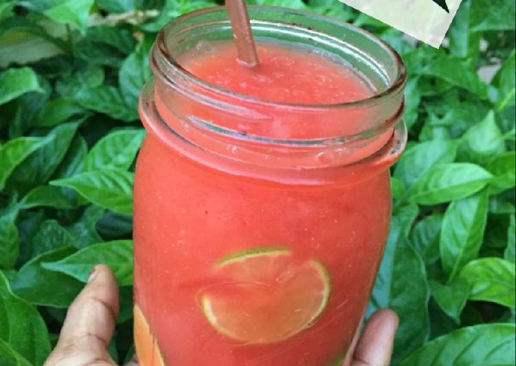 Recipe of Homemade Mixed fruit juice | This is Recipe So Appetizing You Must Undertake Now !!